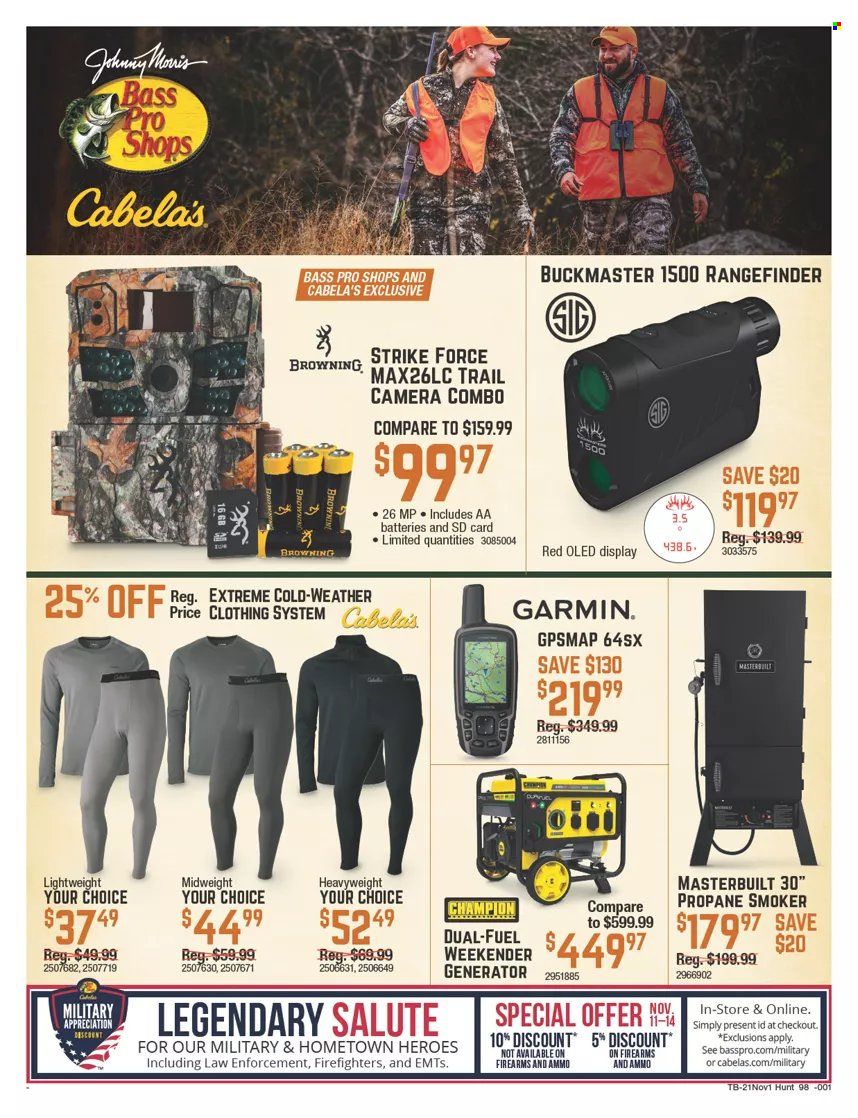 Cabela's Weekly Ad Flyer October 19 to October 26
