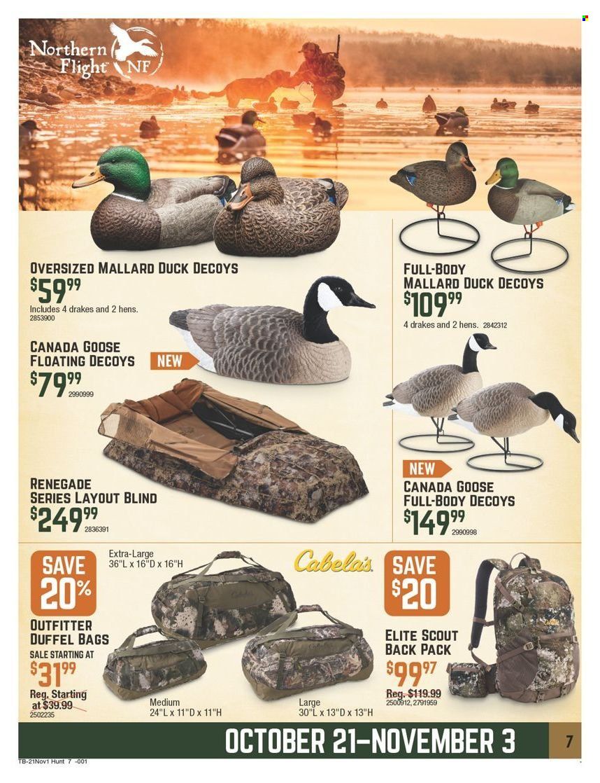 Cabela's Weekly Ad Flyer October 19 to October 26