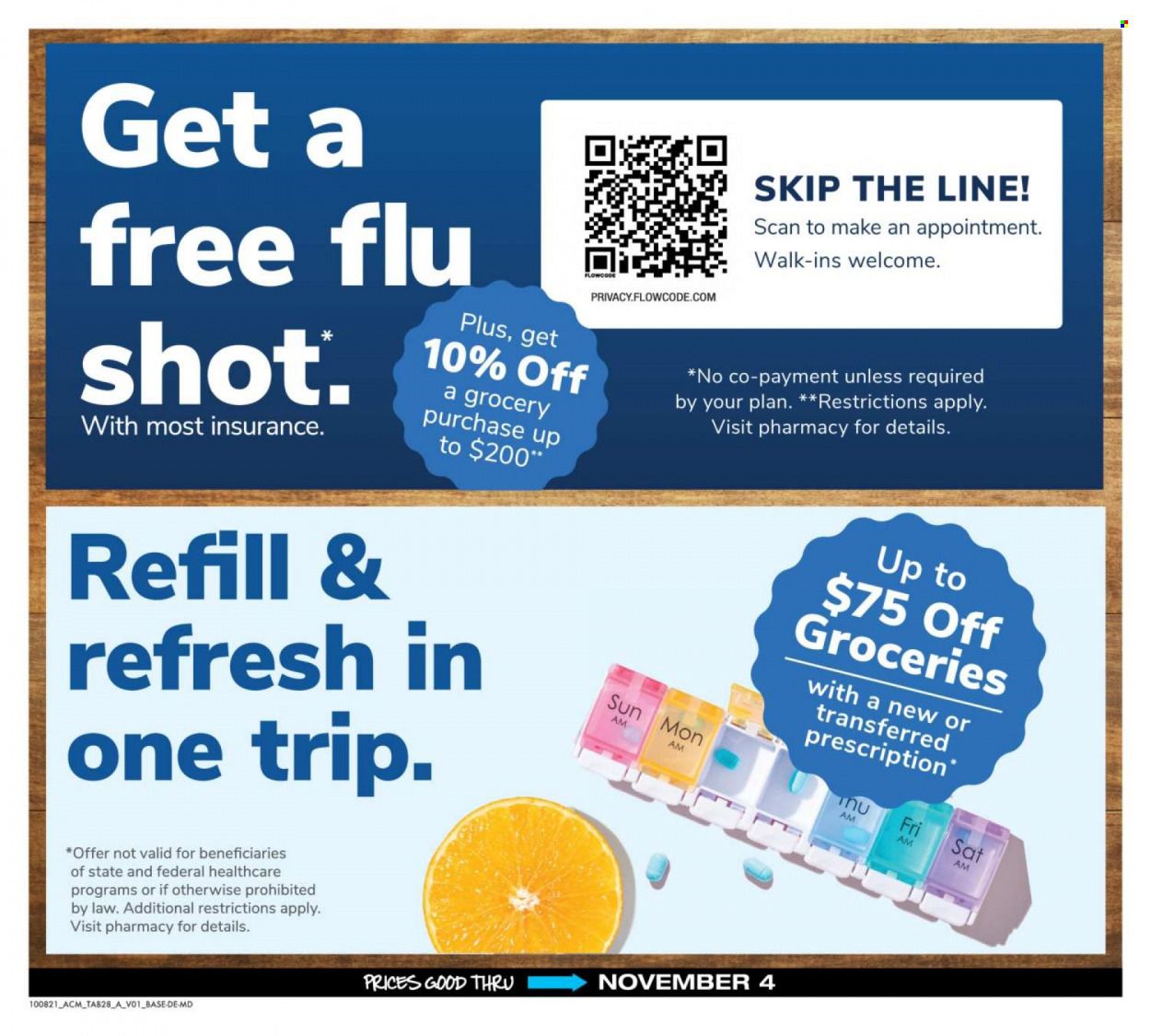 ACME (DE, NJ, NY, PA) Weekly Ad Flyer October 19 to October 26