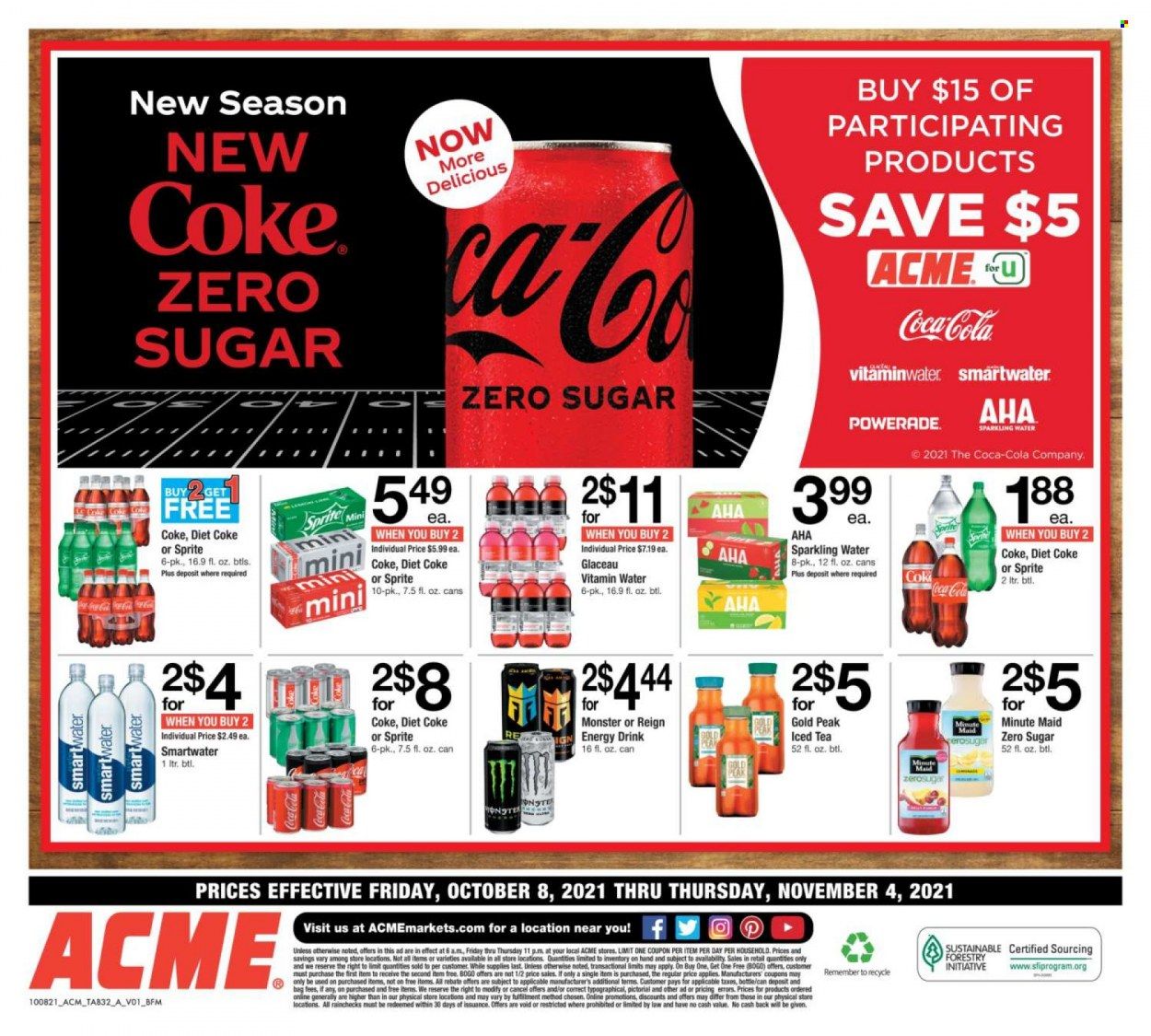ACME (DE, NJ, NY, PA) Weekly Ad Flyer October 19 to October 26