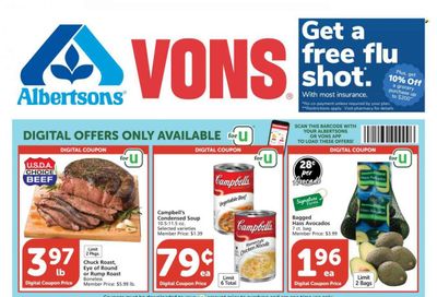 Albertsons (CA, ID, LA, MT, OR, TX, WA) Weekly Ad Flyer October 19 to October 26