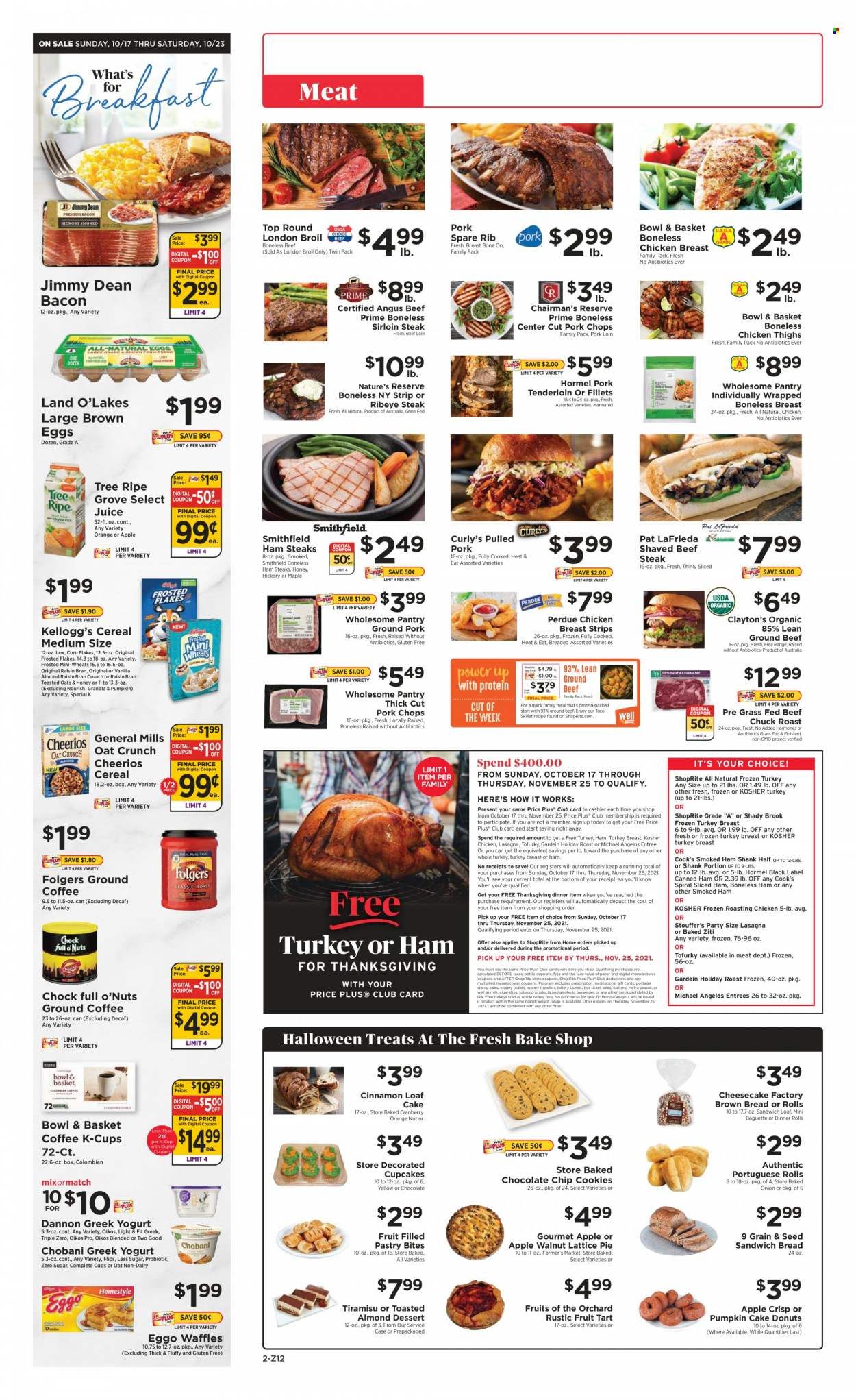 ShopRite (CT, DE, MD, NJ, NY, PA) Weekly Ad Flyer October 19 to October 26