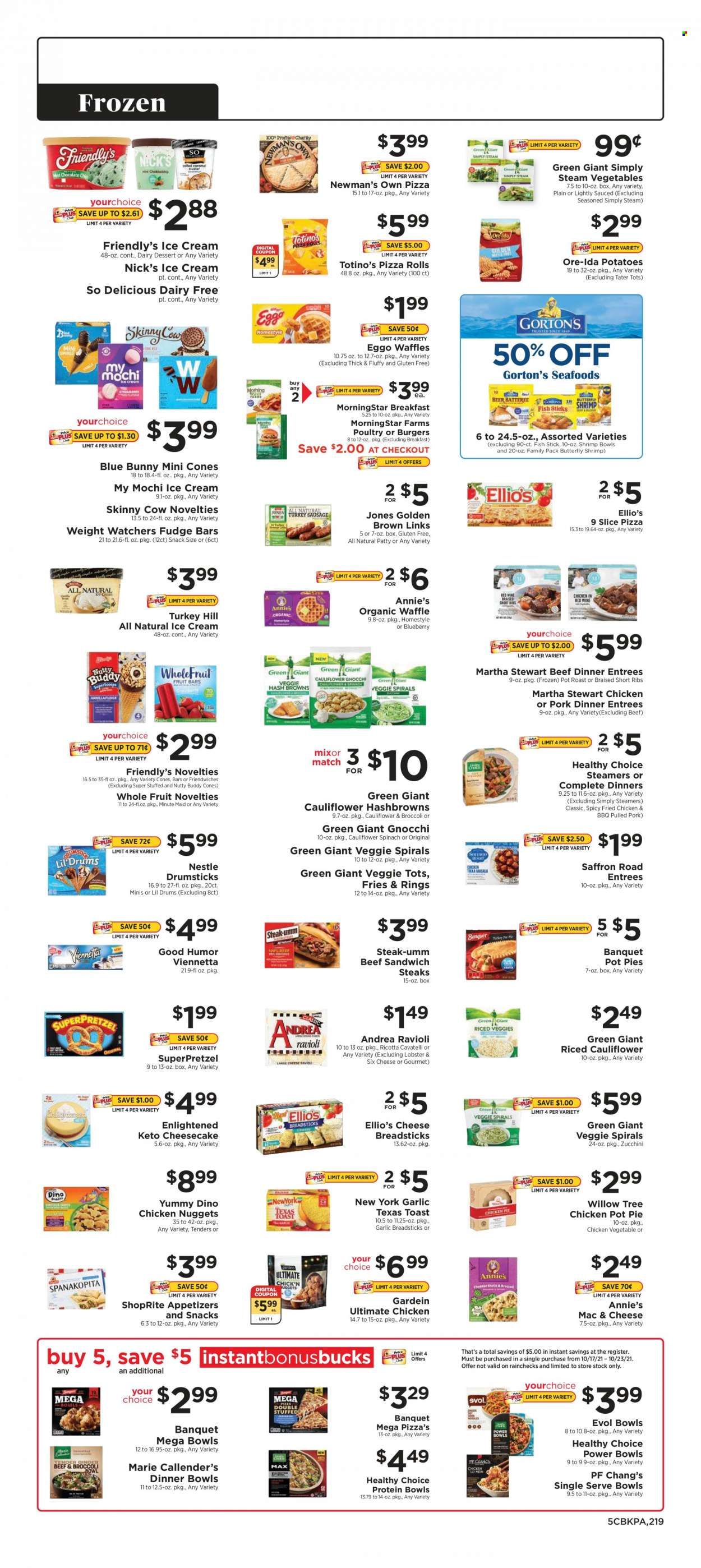 ShopRite (CT, DE, MD, NJ, NY, PA) Weekly Ad Flyer October 19 to October 26