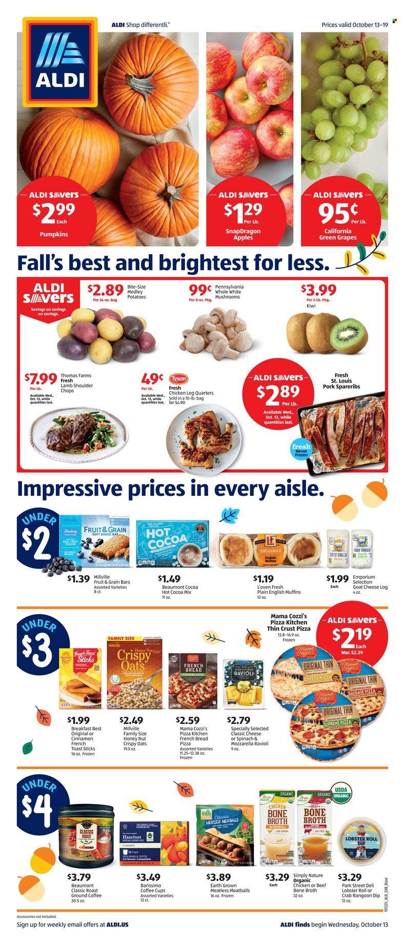 ALDI (IL, NY, OH, PA, TN, WV) Weekly Ad Flyer October 19 to October 26