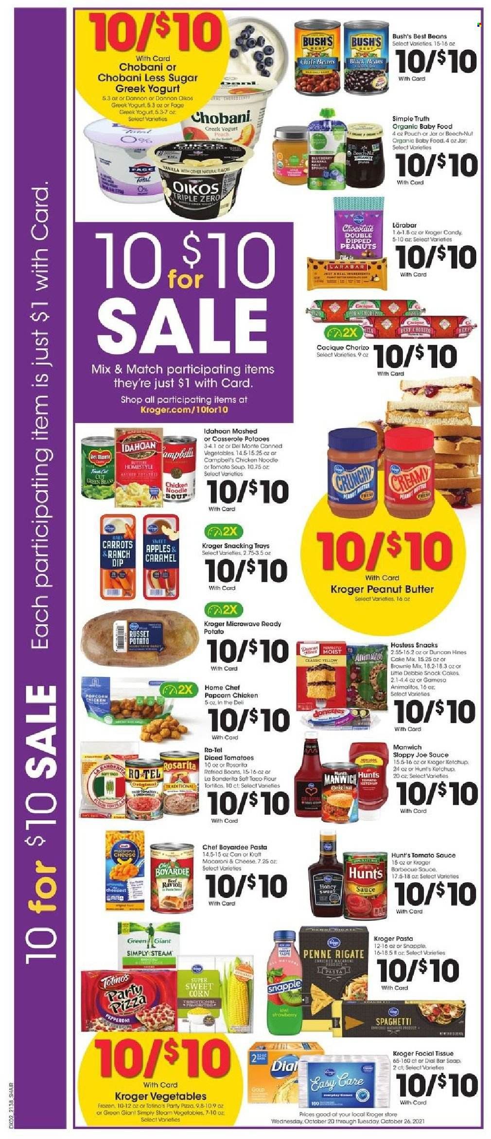 Kroger Weekly Ad Flyer October 19 to October 26