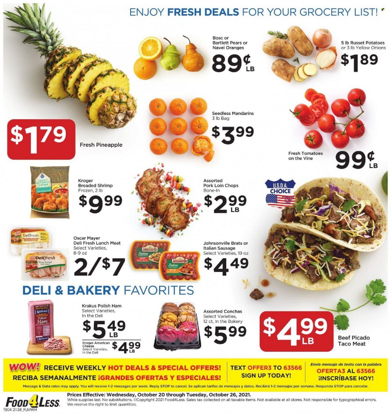 Food 4 Less (IL) Weekly Ad Flyer October 19 to October 26