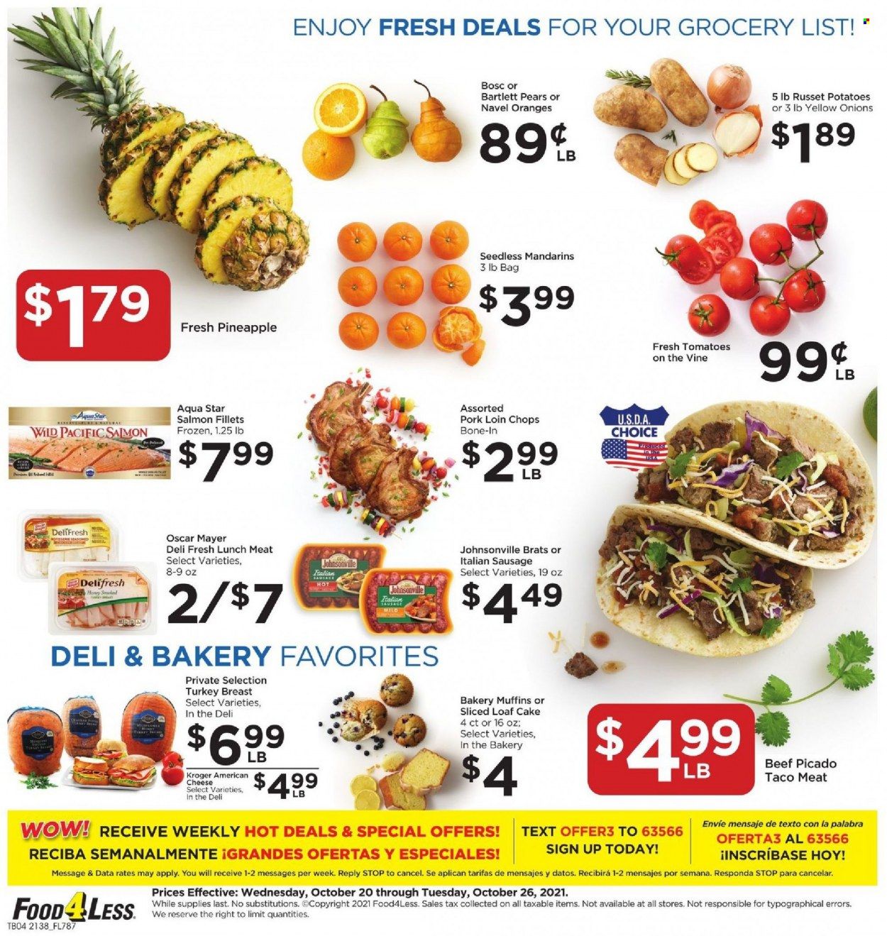 Food 4 Less (IN) Weekly Ad Flyer October 19 to October 26