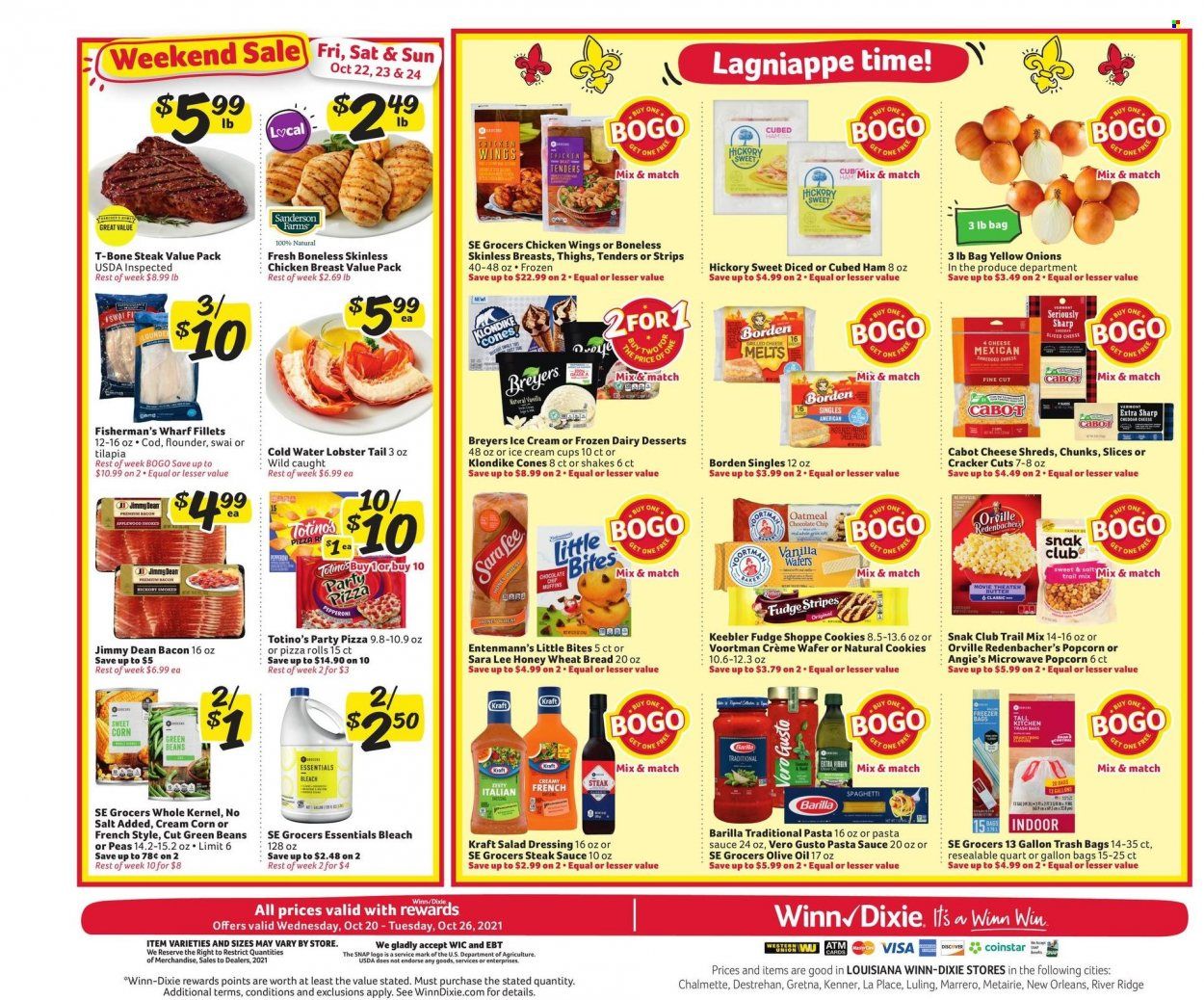 Winn Dixie (AL, FL, GA, LA) Weekly Ad Flyer October 19 to October 26