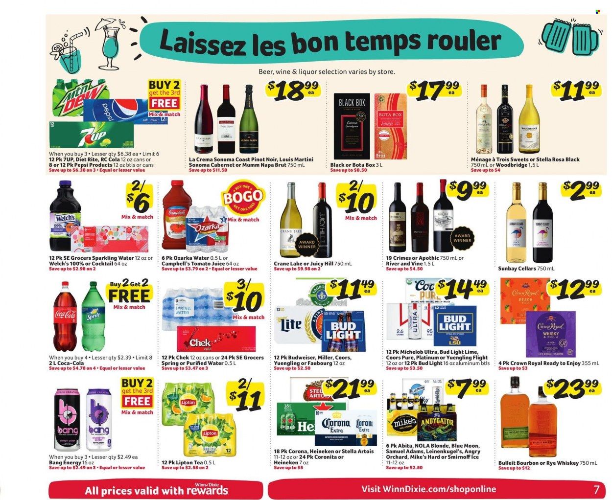 Winn Dixie (AL, FL, GA, LA) Weekly Ad Flyer October 19 to October 26