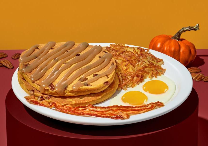New Pumpkin Pecan Pancakes Debut at Denny’s for a Limited Time New Pumpkin Pecan Pancakes Debut at Denny’s for a Limited Time
