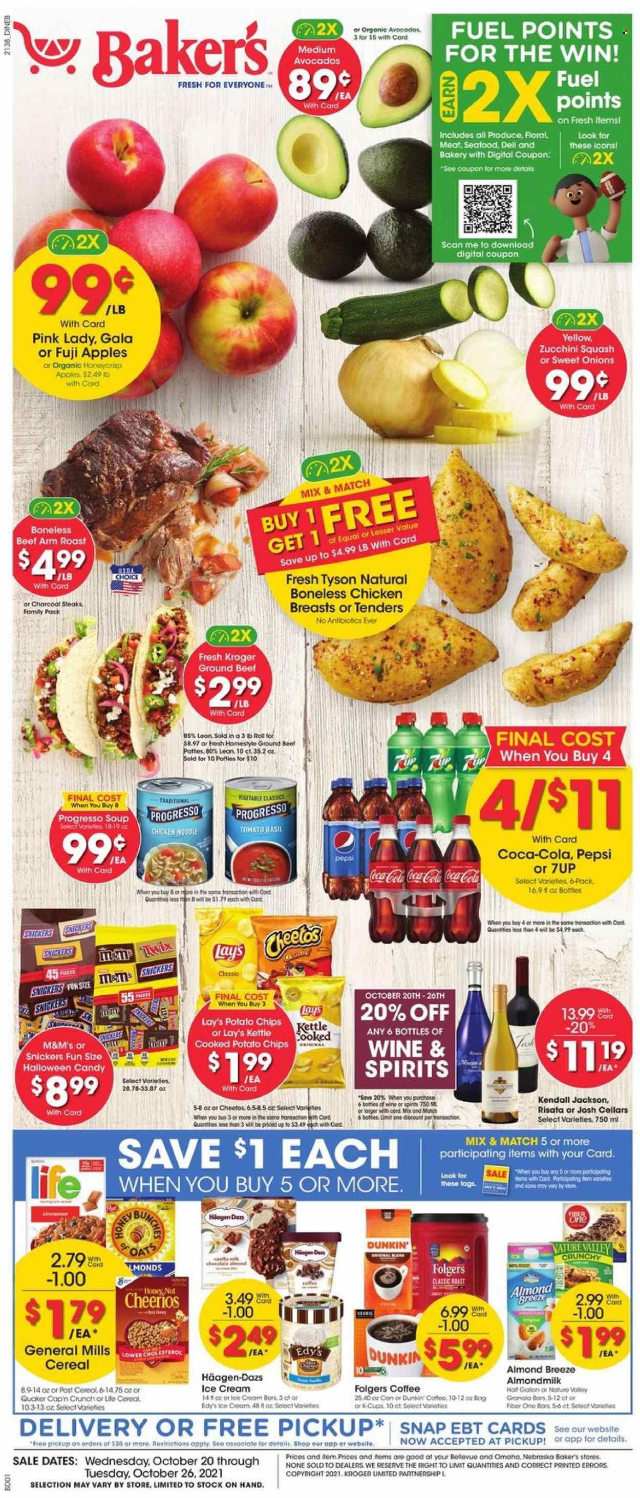 Baker's (NE) Weekly Ad Flyer October 19 to October 26