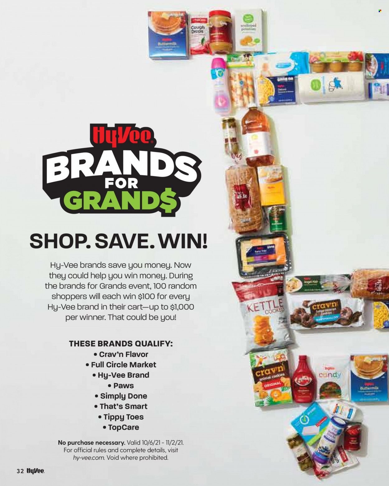 Hy-Vee (IA, IL, MN, MO, SD) Weekly Ad Flyer October 20 to October 27