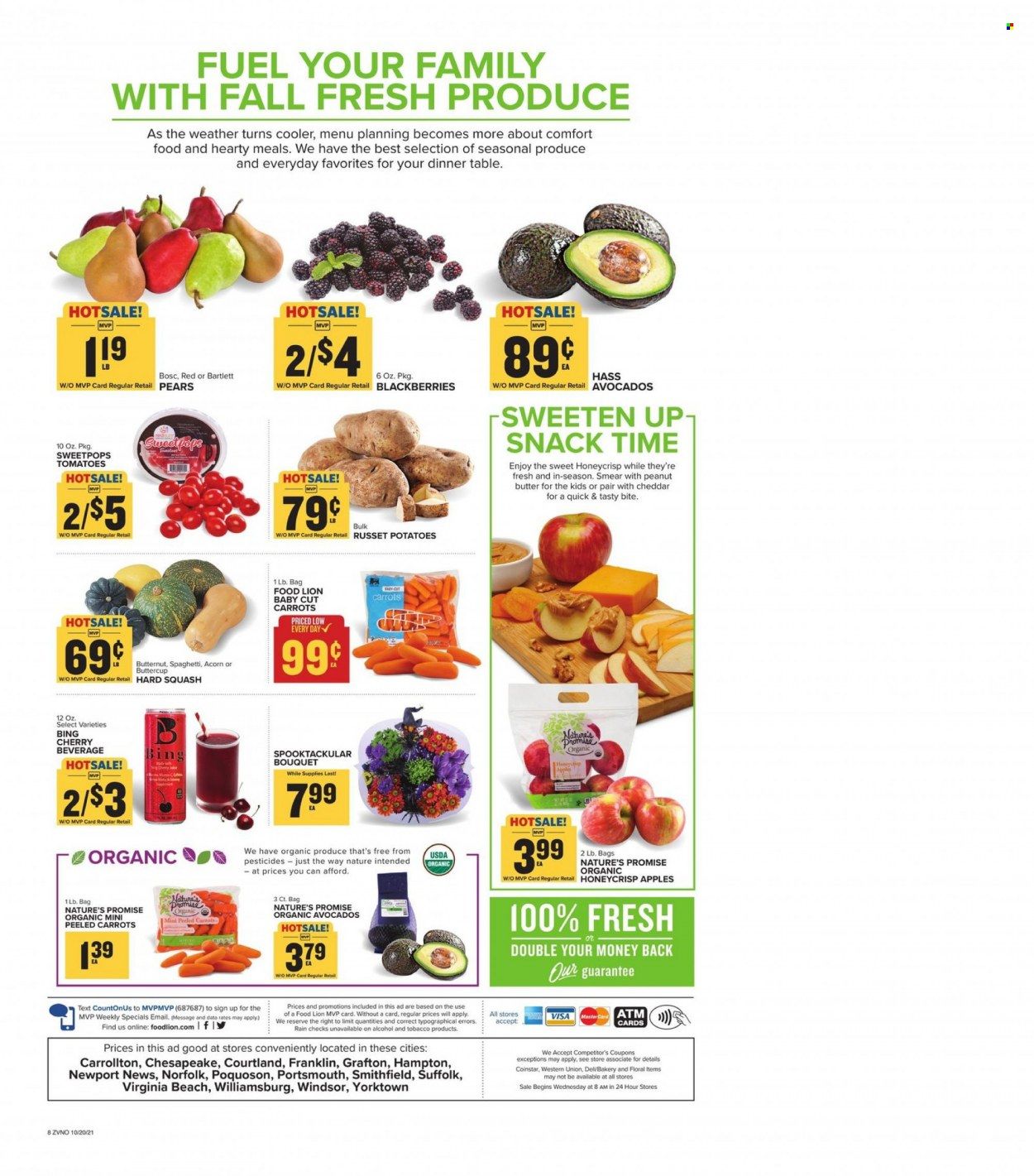 Food Lion (VA) Weekly Ad Flyer October 20 to October 27