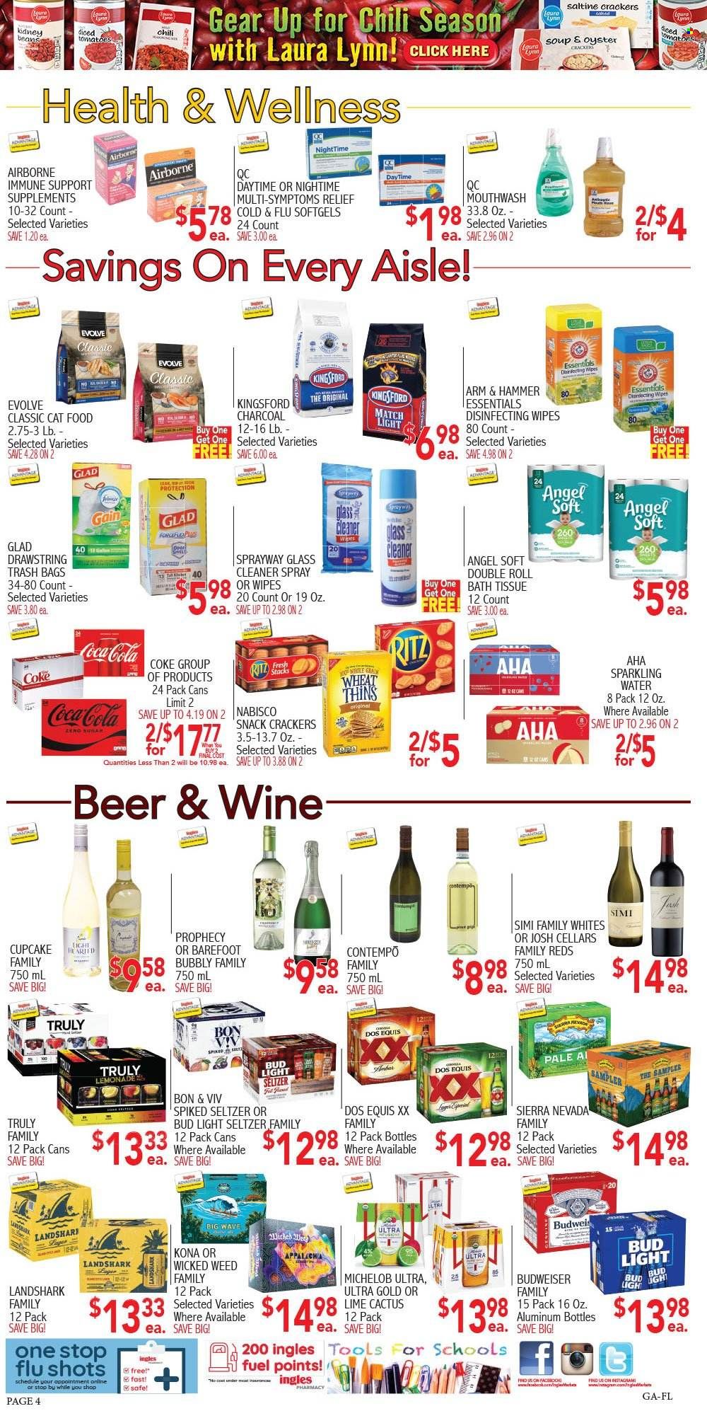 Ingles (GA, NC, SC, TN) Weekly Ad Flyer October 20 to October 27