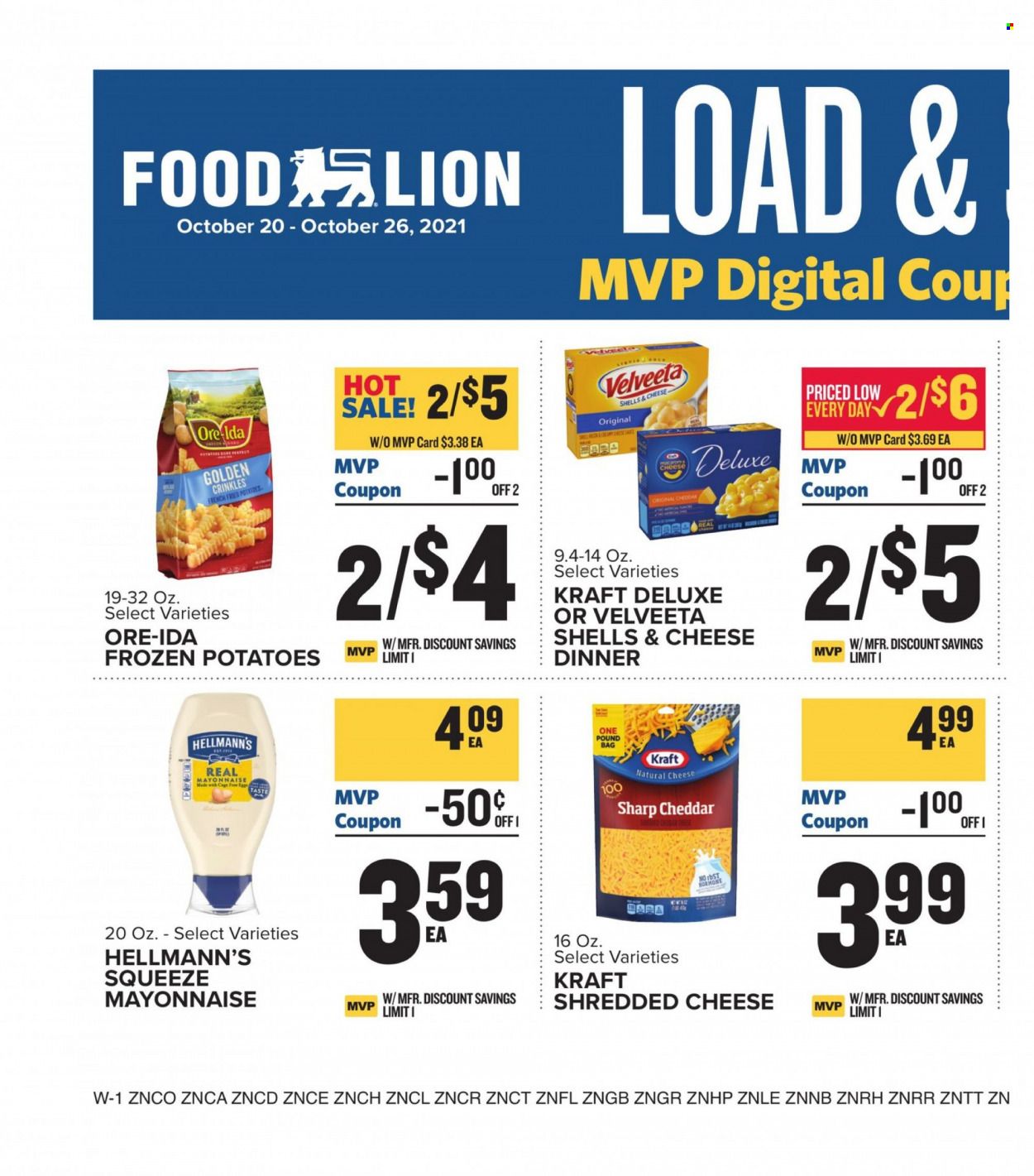 Food Lion (NC) Weekly Ad Flyer October 20 to October 27