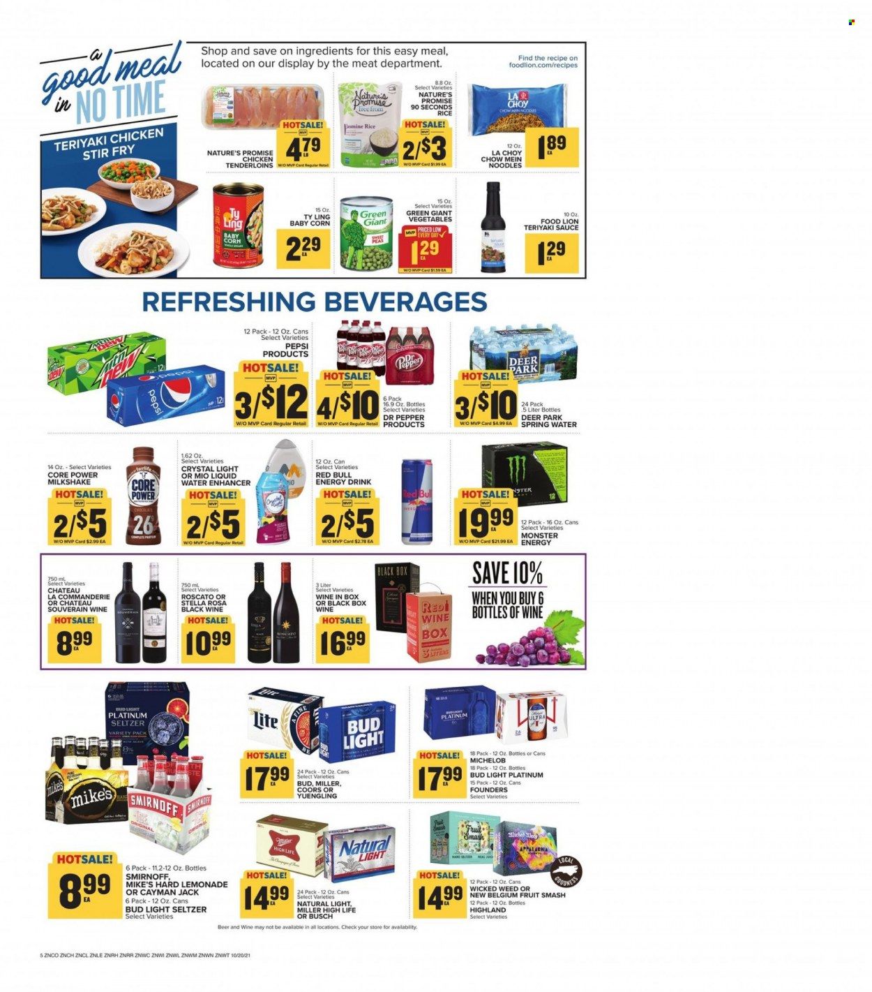 Food Lion (NC) Weekly Ad Flyer October 20 to October 27