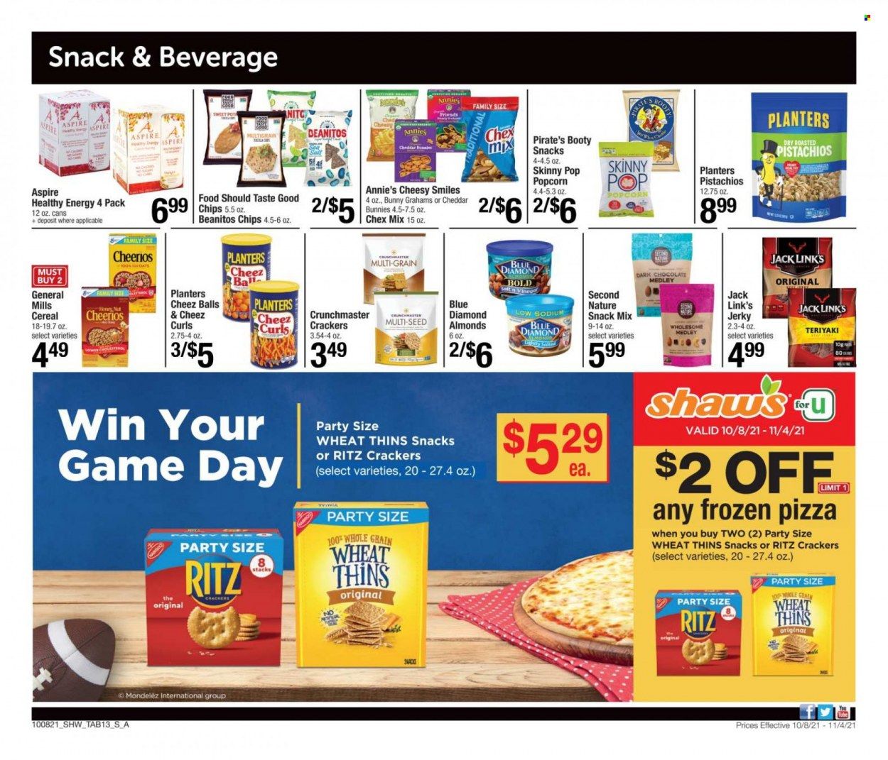 Shaw’s (MA, ME, NH, RI, VT) Weekly Ad Flyer October 21 to October 28