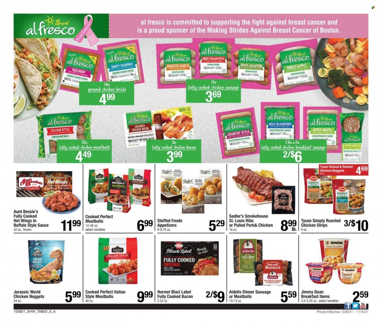 Shaw’s (MA, ME, NH, RI, VT) Weekly Ad Flyer October 21 to October 28