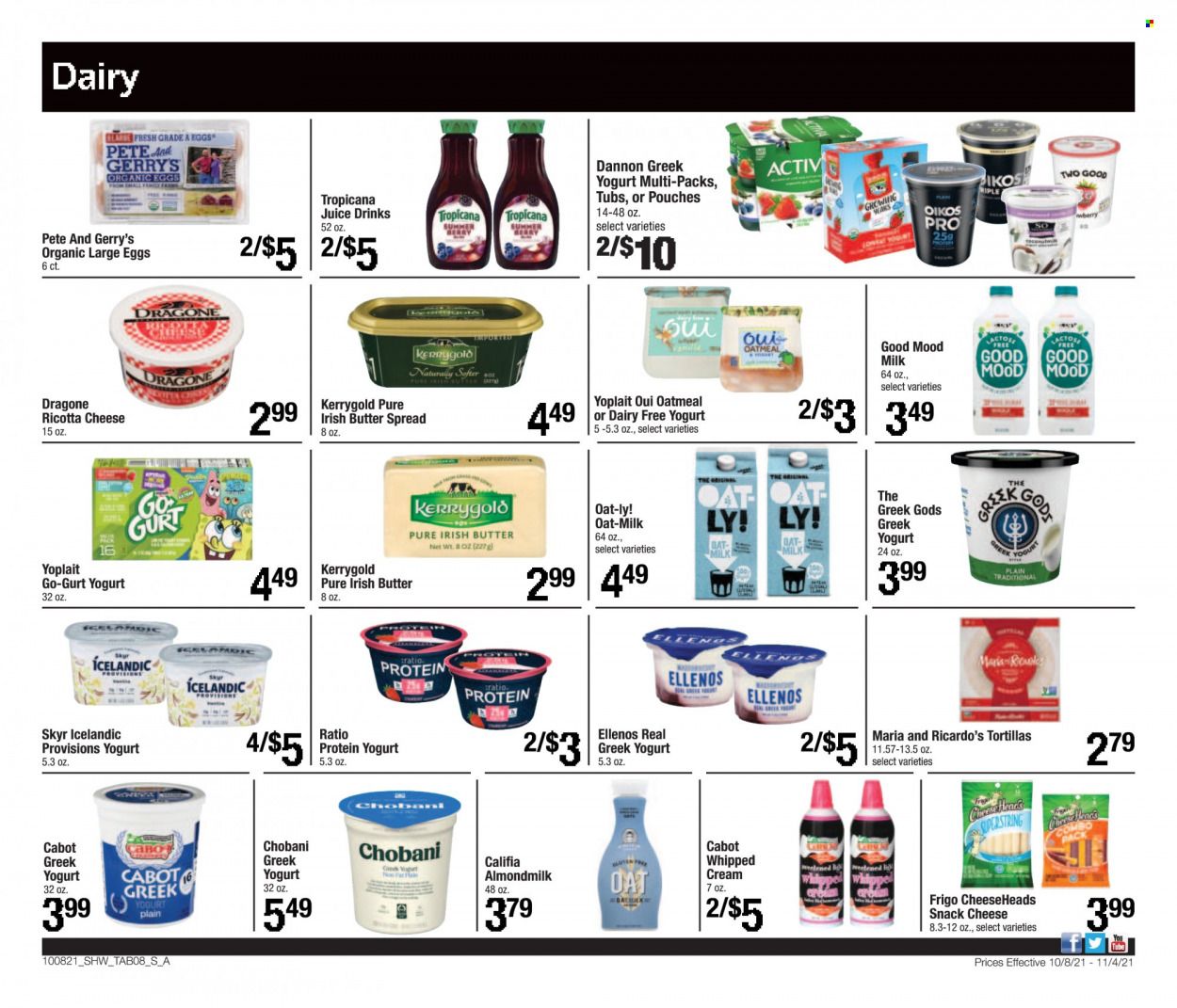 Shaw’s (MA, ME, NH, RI, VT) Weekly Ad Flyer October 21 to October 28