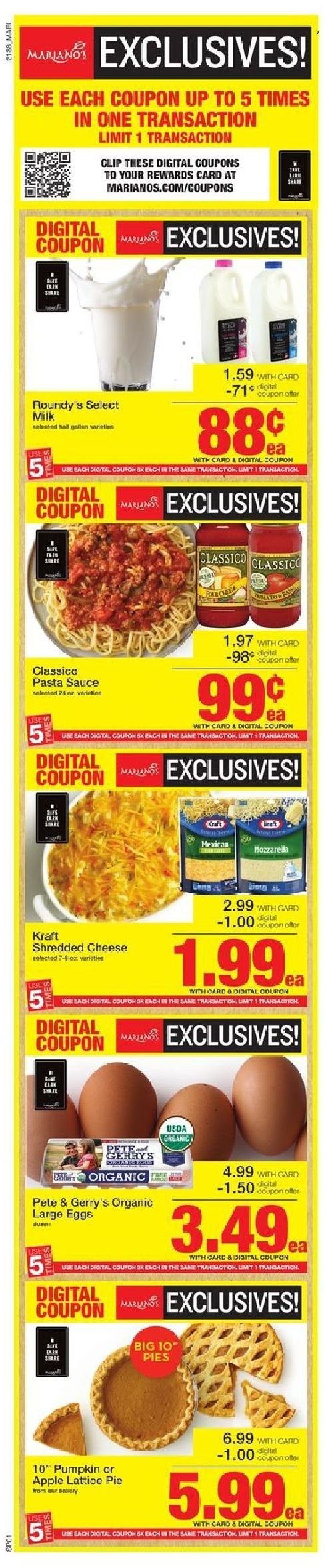 Mariano’s (IL) Weekly Ad Flyer October 21 to October 28