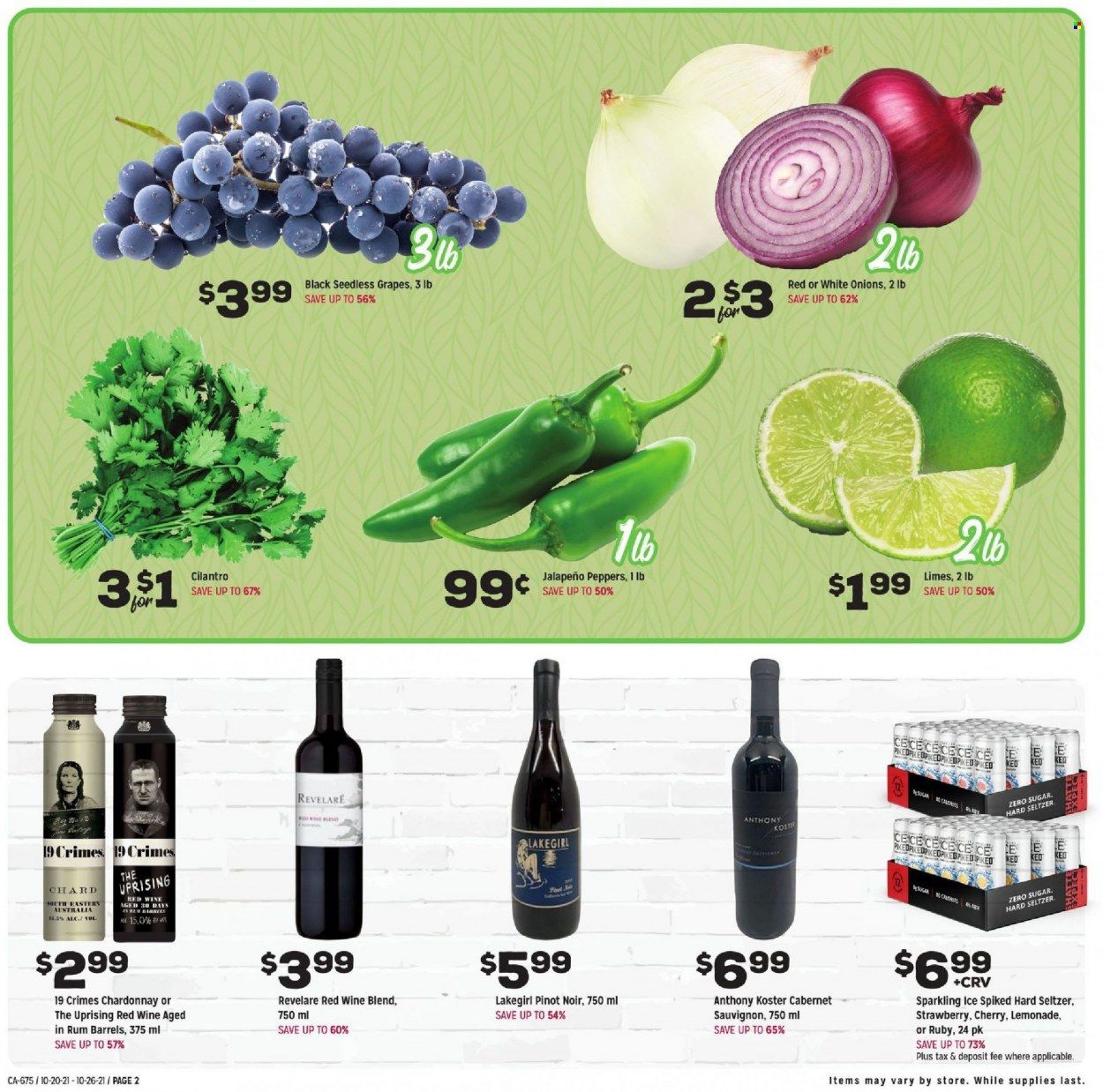 Grocery Outlet (CA, ID, OR, PA, WA) Weekly Ad Flyer October 21 to October 28