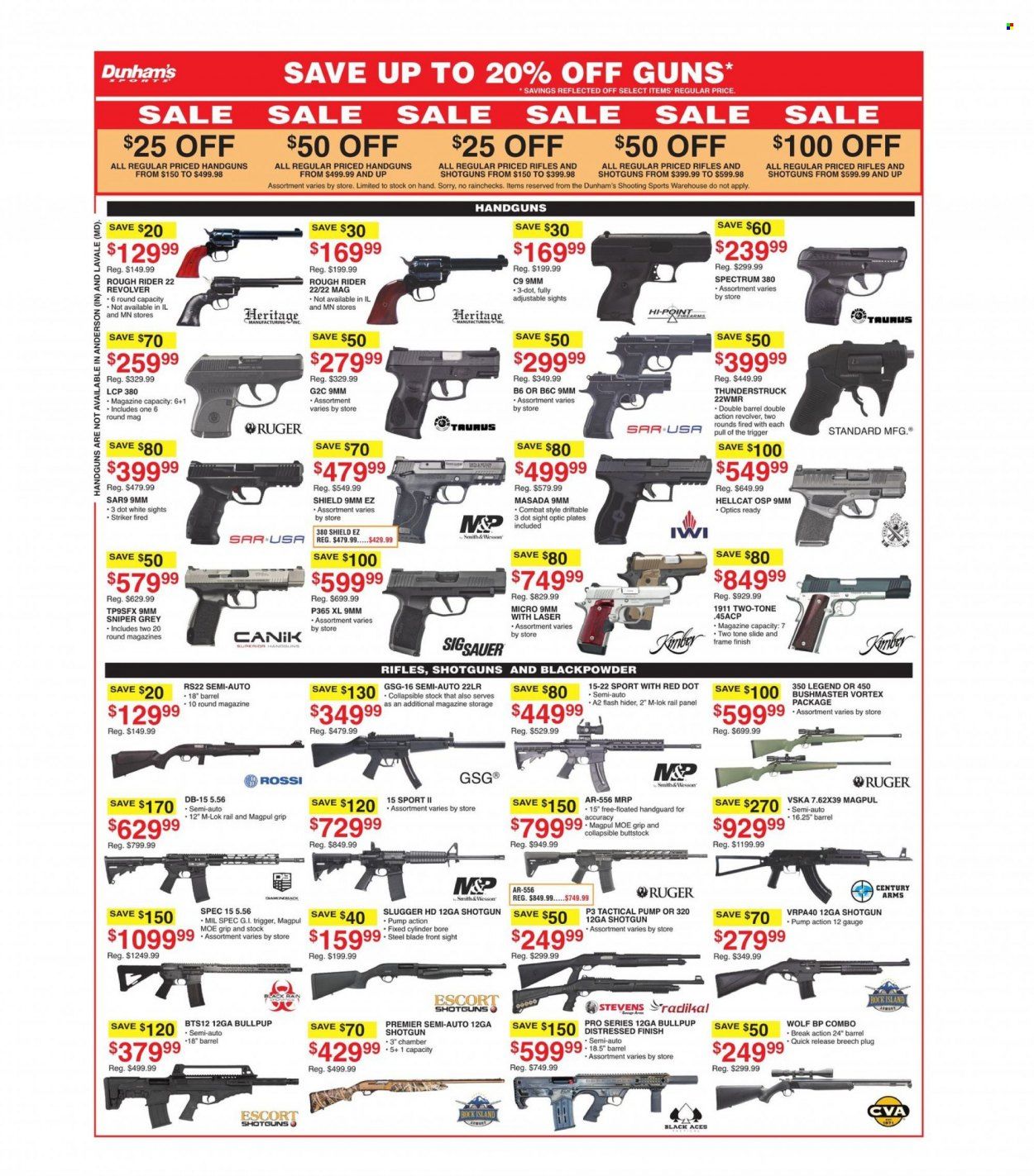 Dunham's Sports (VA) Weekly Ad Flyer October 21 to October 28