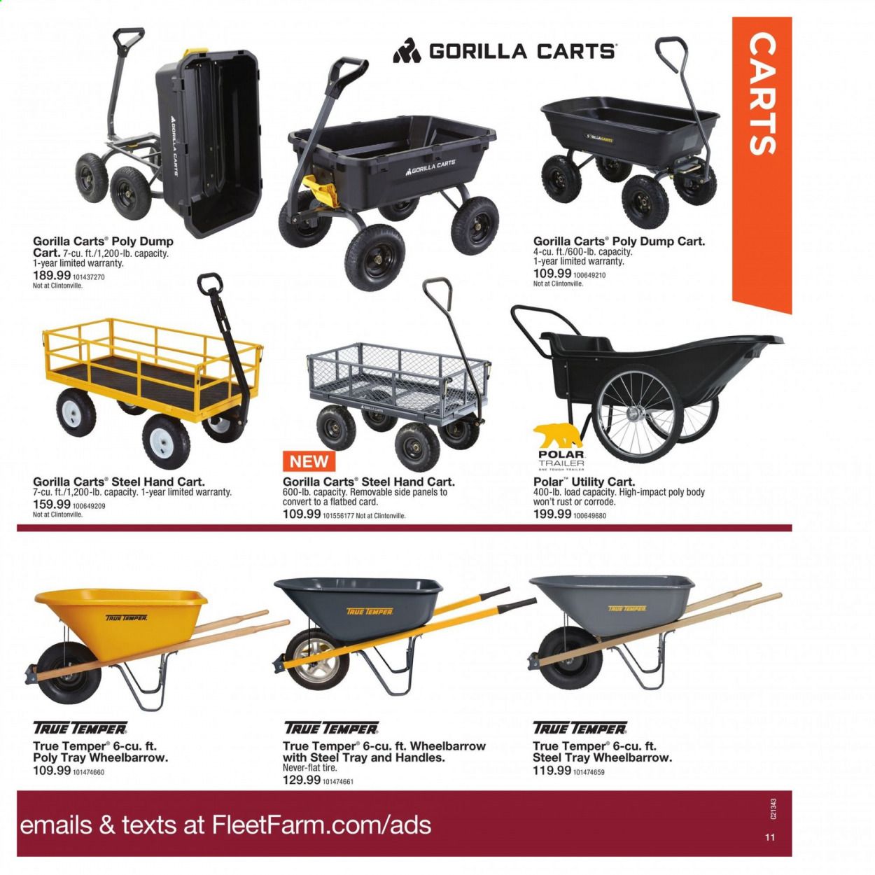 Fleet Farm (IA, MN, ND, WI) Weekly Ad Flyer October 21 to October 28