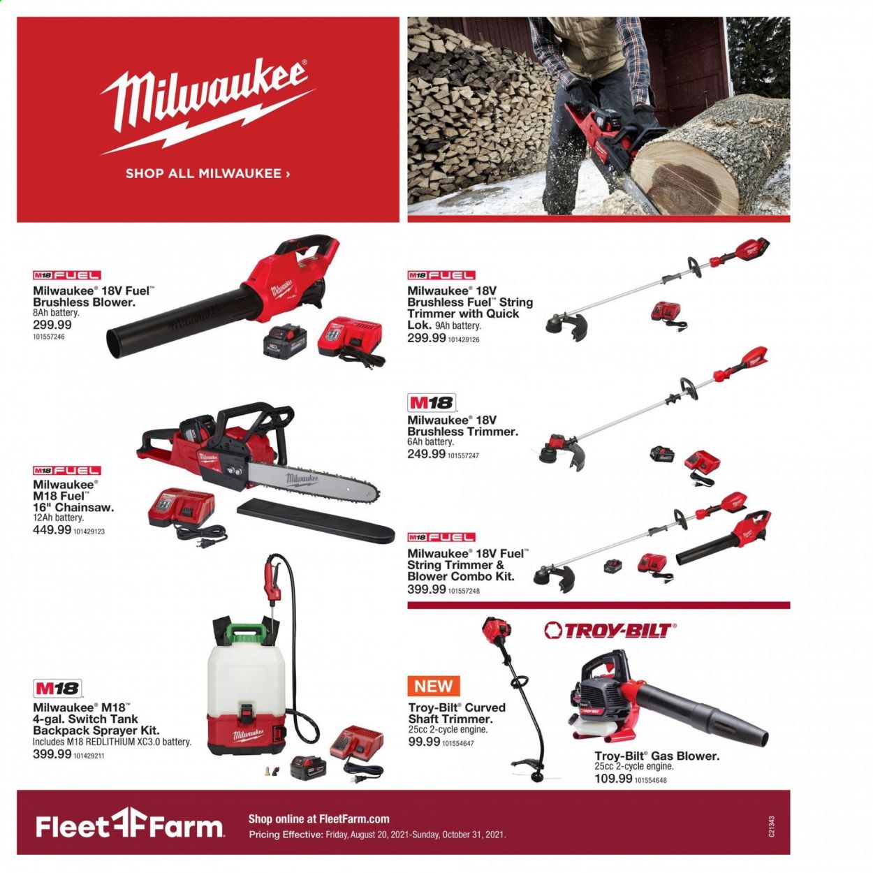 Fleet Farm (IA, MN, ND, WI) Weekly Ad Flyer October 21 to October 28