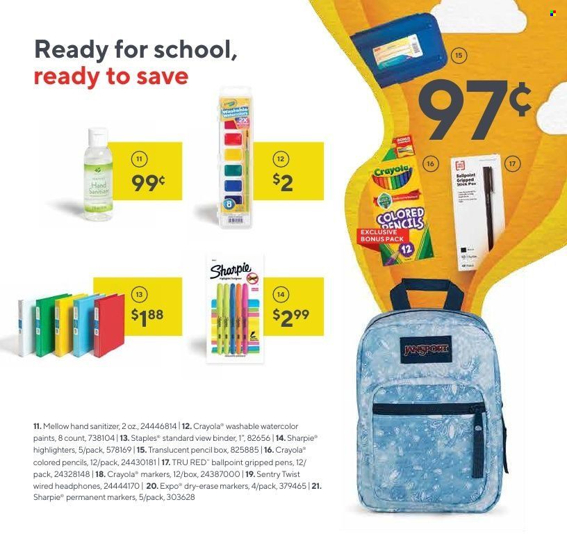 Staples Weekly Ad Flyer October 21 to October 28