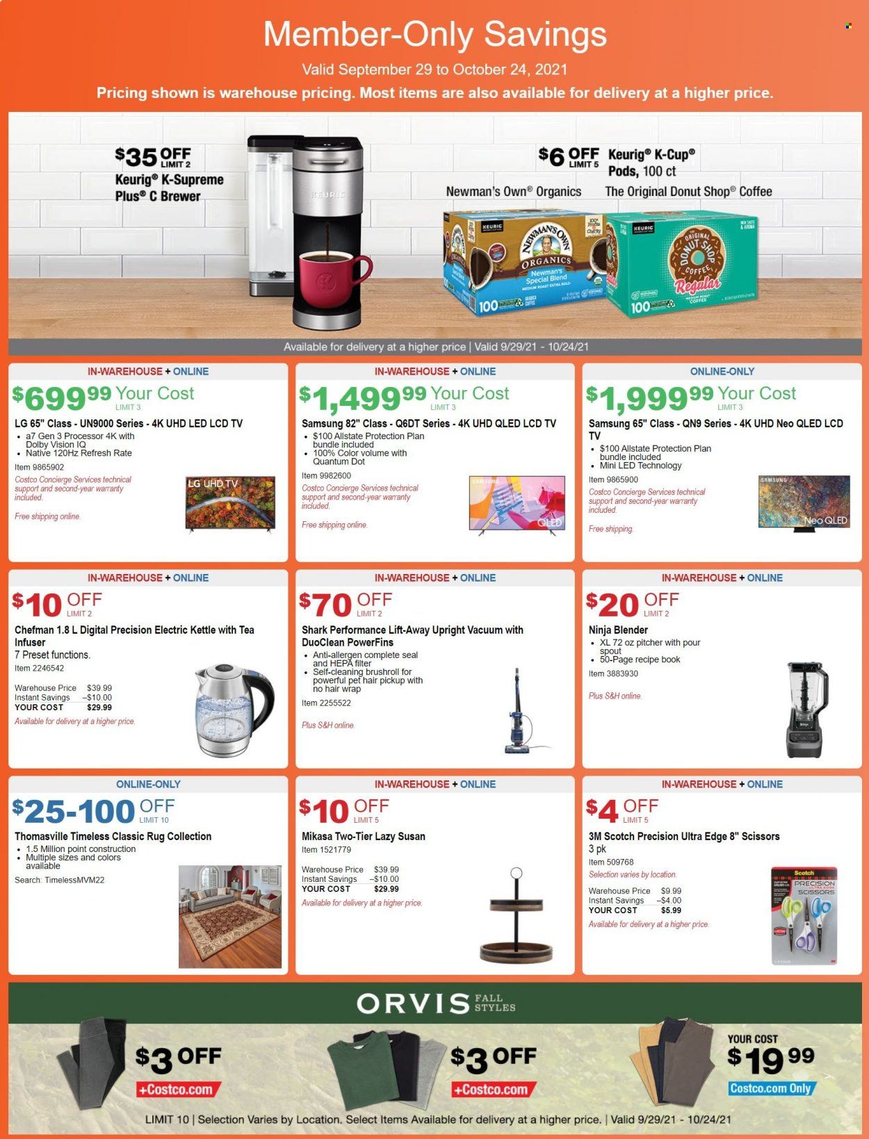 Costco Weekly Ad Flyer October 21 to October 28