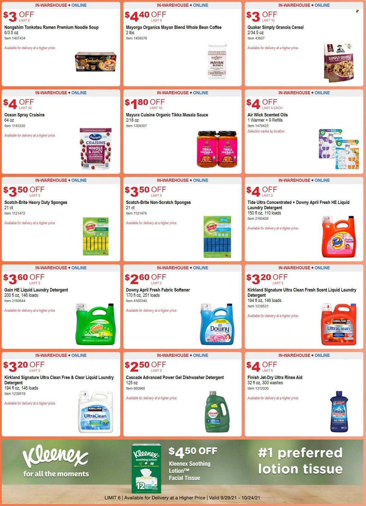 Costco Weekly Ad Flyer October 21 to October 28