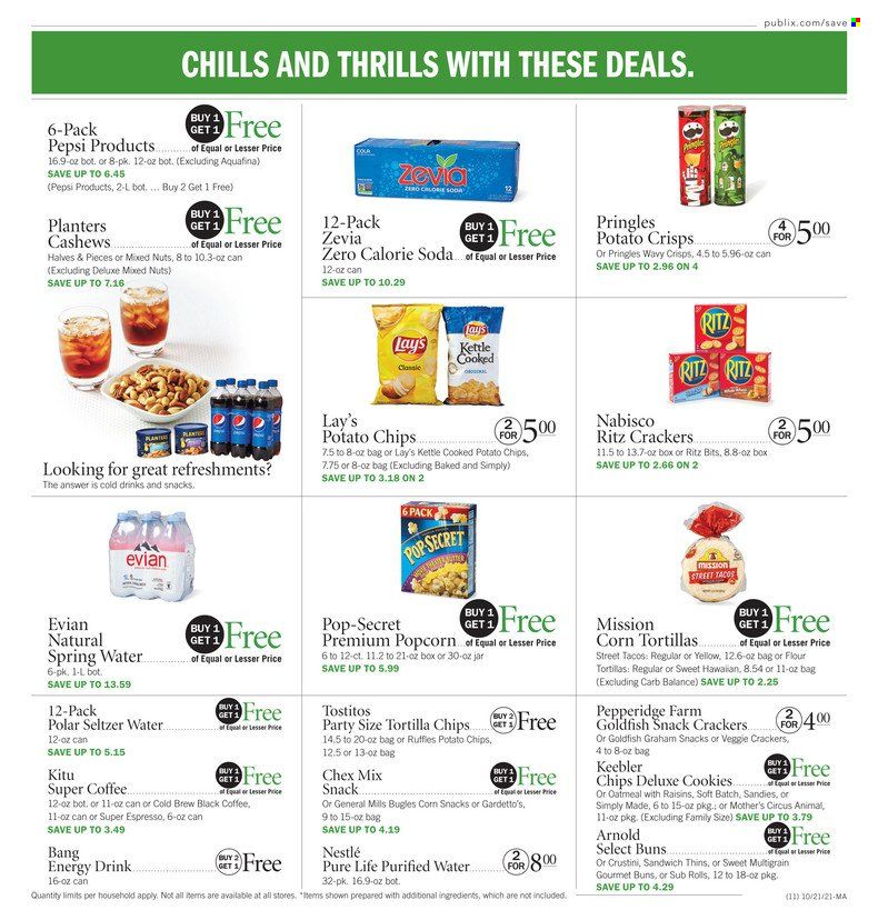 Publix (AL, FL, GA, NC, SC, TN) Weekly Ad Flyer October 21 to October 28