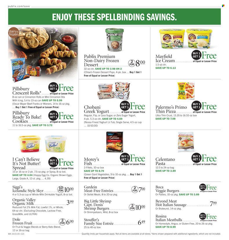 Publix (AL, FL, GA, NC, SC, TN) Weekly Ad Flyer October 21 to October 28