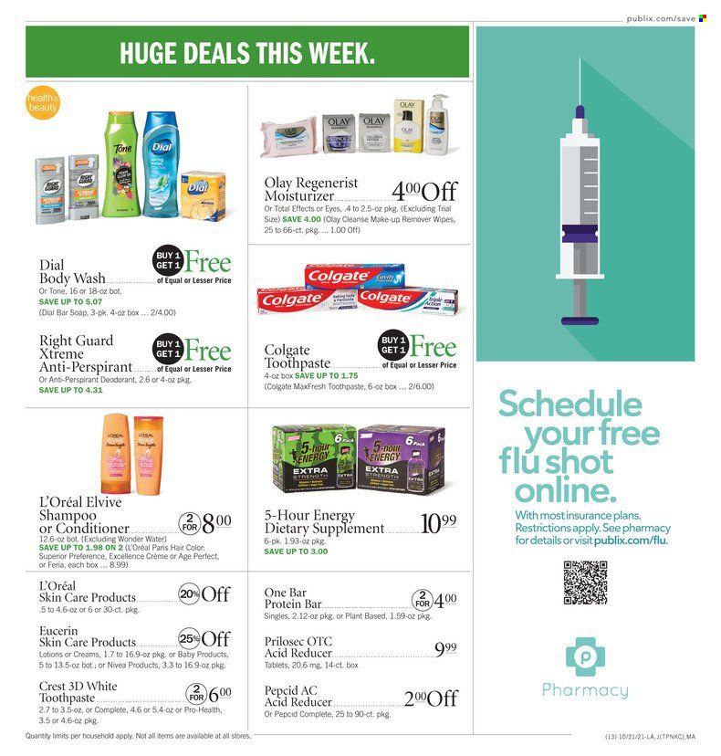 Publix (AL, FL, GA, NC, SC, TN) Weekly Ad Flyer October 21 to October 28