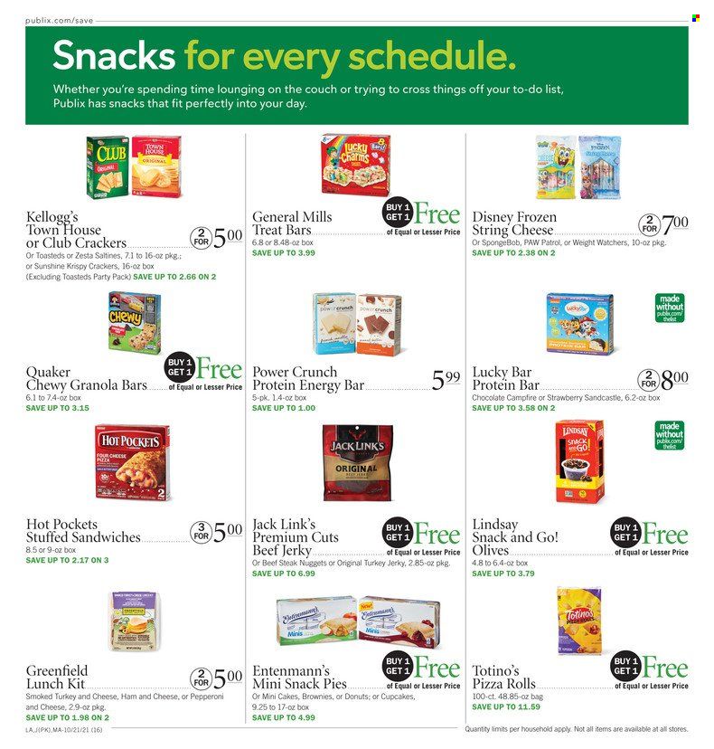 Publix (AL, FL, GA, NC, SC, TN) Weekly Ad Flyer October 21 to October 28