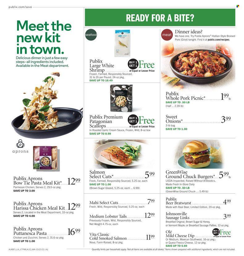 Publix (AL, FL, GA, NC, SC, TN) Weekly Ad Flyer October 21 to October 28