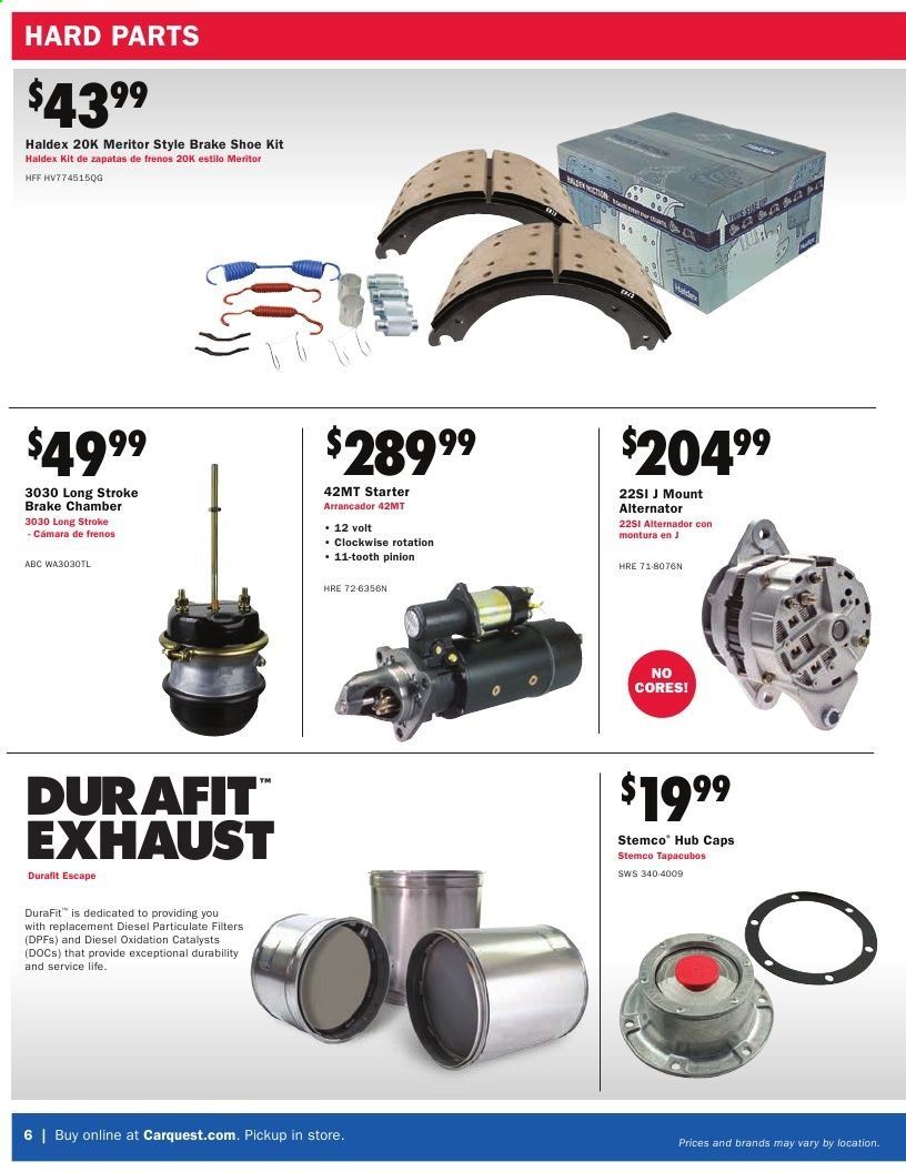 Carquest Weekly Ad Flyer October 22 to October 29