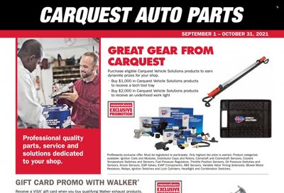Carquest Weekly Ad Flyer October 22 to October 29