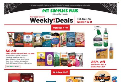 Pet Supplies Plus Weekly Ad Flyer October 22 to October 29