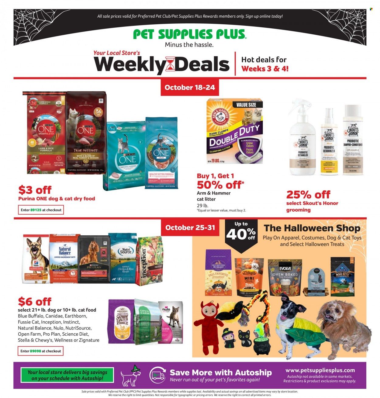 Pet Supplies Plus Weekly Ad Flyer October 22 to October 29