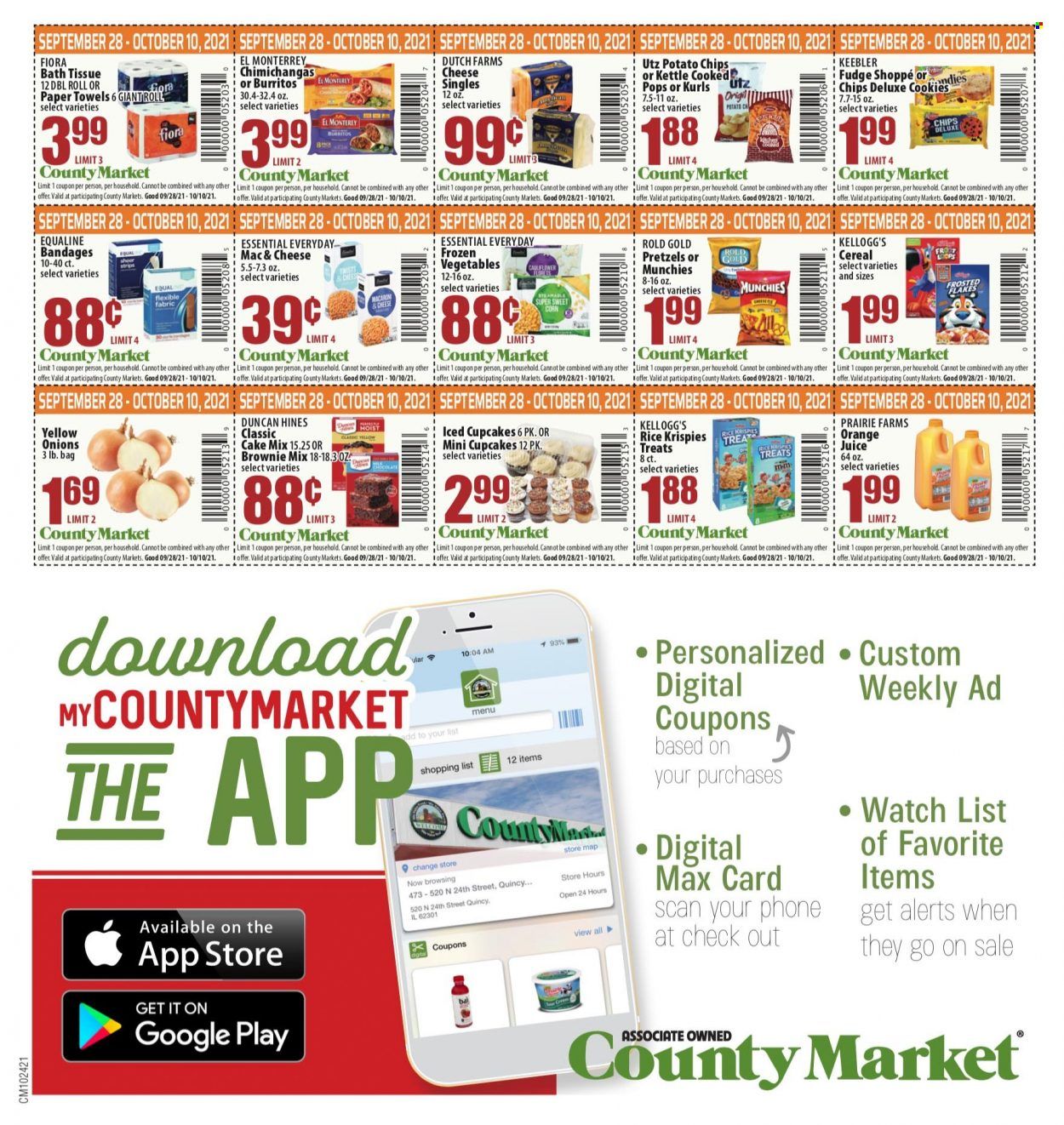 County Market (IL, IN, MO) Weekly Ad Flyer October 22 to October 29