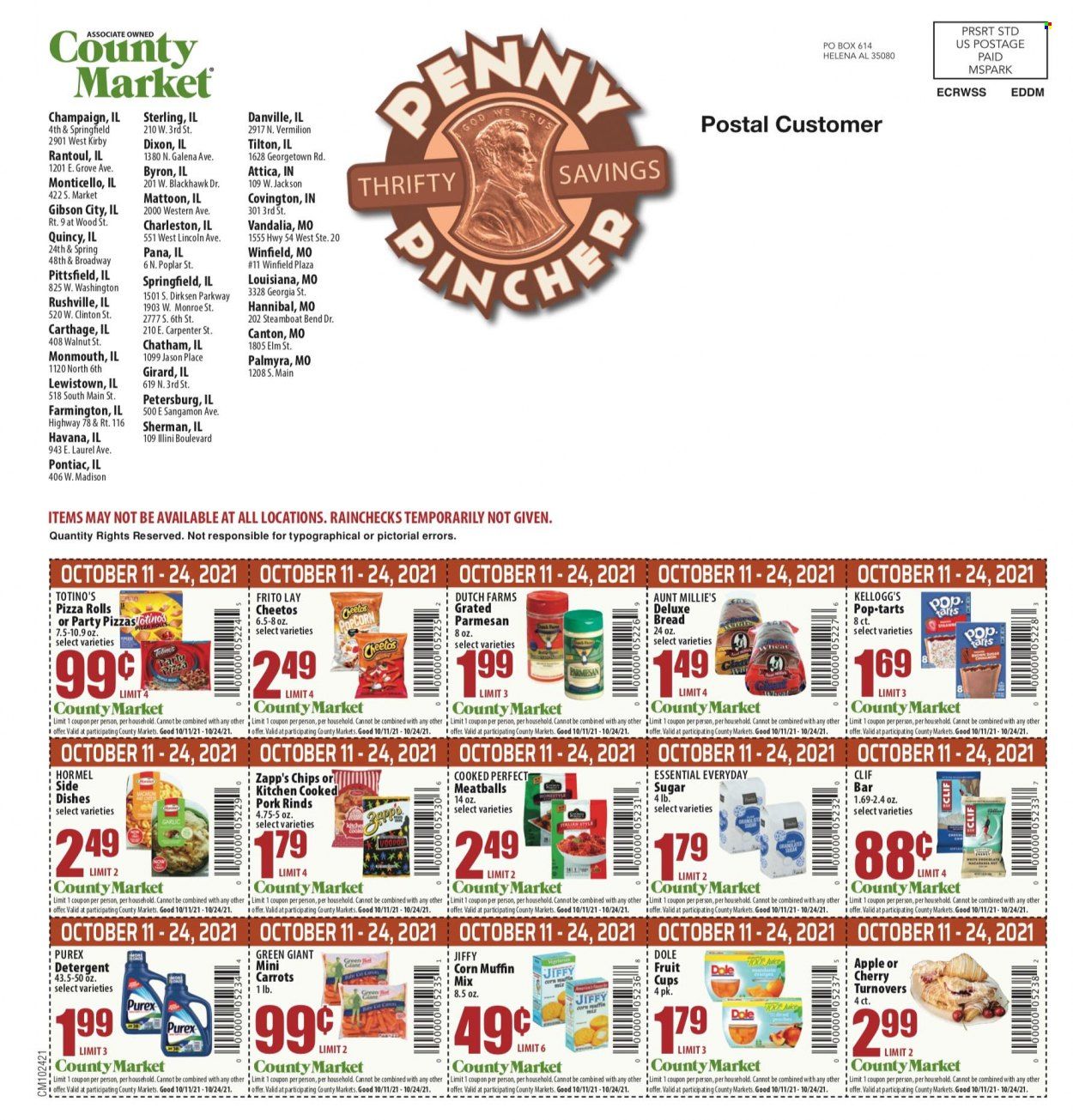 County Market (IL, IN, MO) Weekly Ad Flyer October 22 to October 29