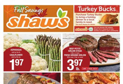 Shaw’s (MA, ME, NH, RI, VT) Weekly Ad Flyer October 22 to October 29