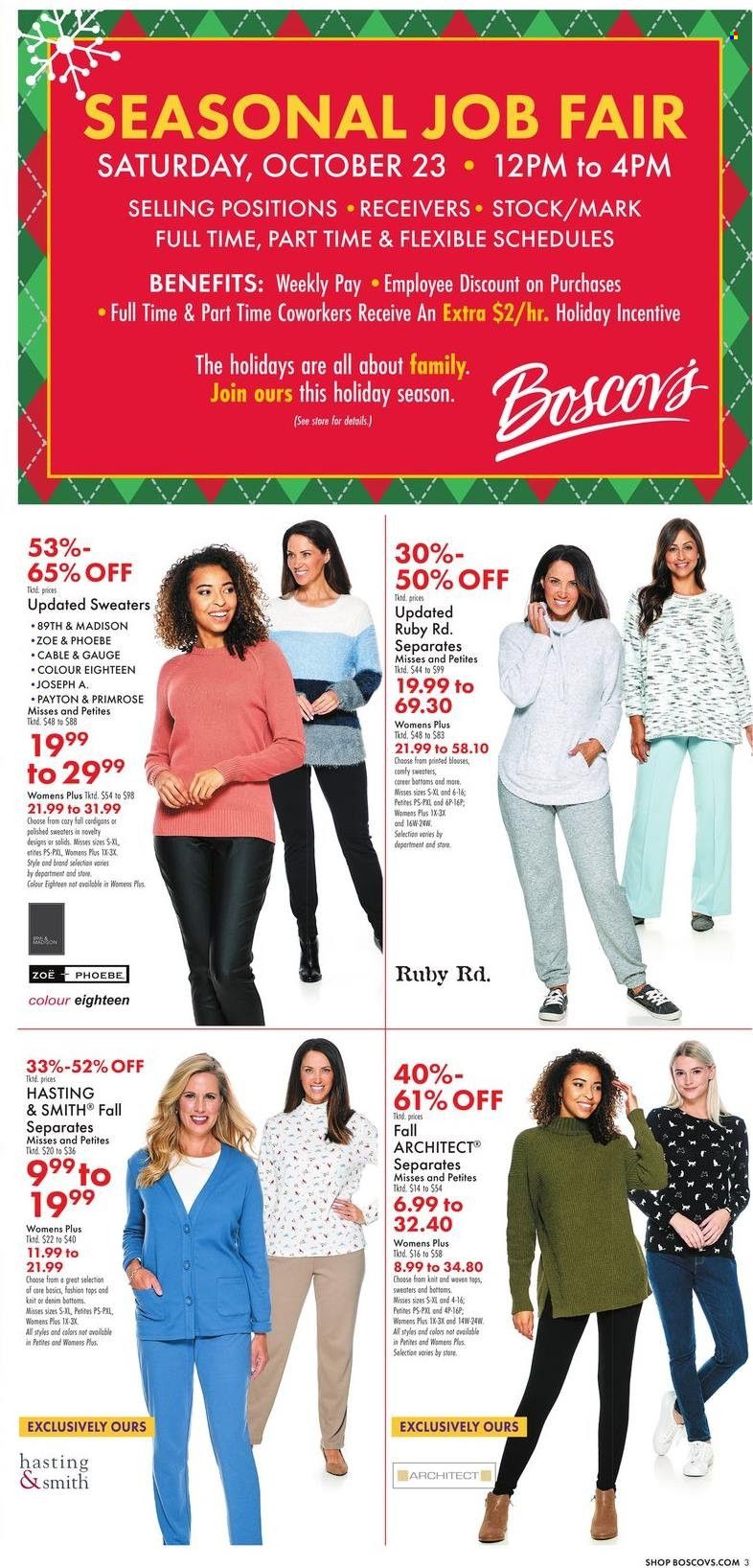 Boscov's (CT, DE, MD, NJ, NY, PA) Weekly Ad Flyer October 22 to October 29