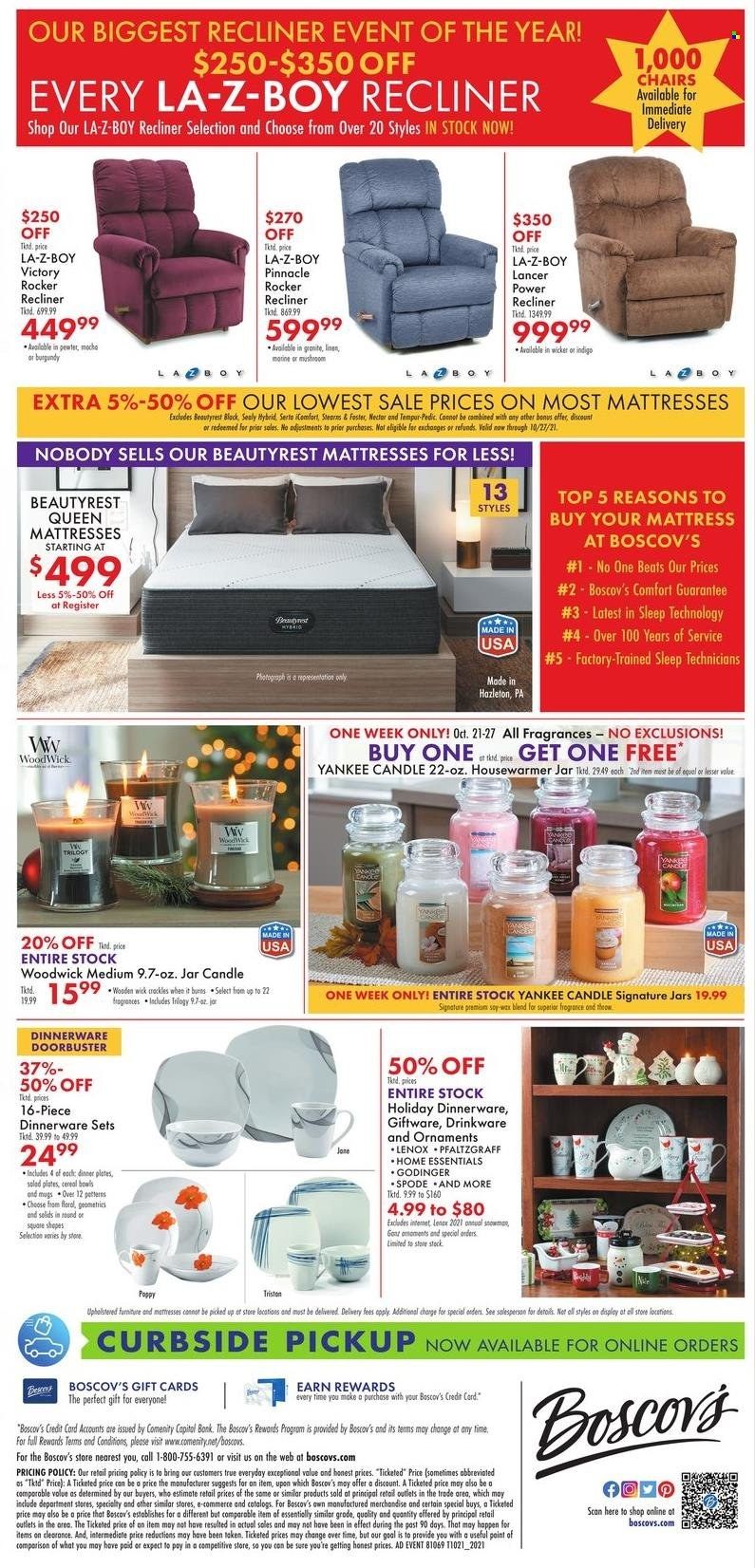 Boscov's (CT, DE, MD, NJ, NY, PA) Weekly Ad Flyer October 22 to October 29