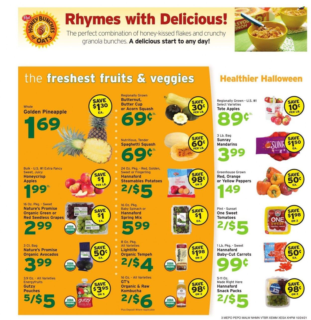 Hannaford (NH) Weekly Ad Flyer October 25 to November 1
