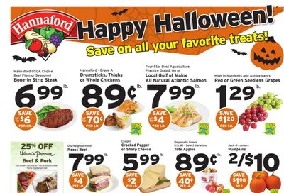 Hannaford (NY) Weekly Ad Flyer October 25 to November 1