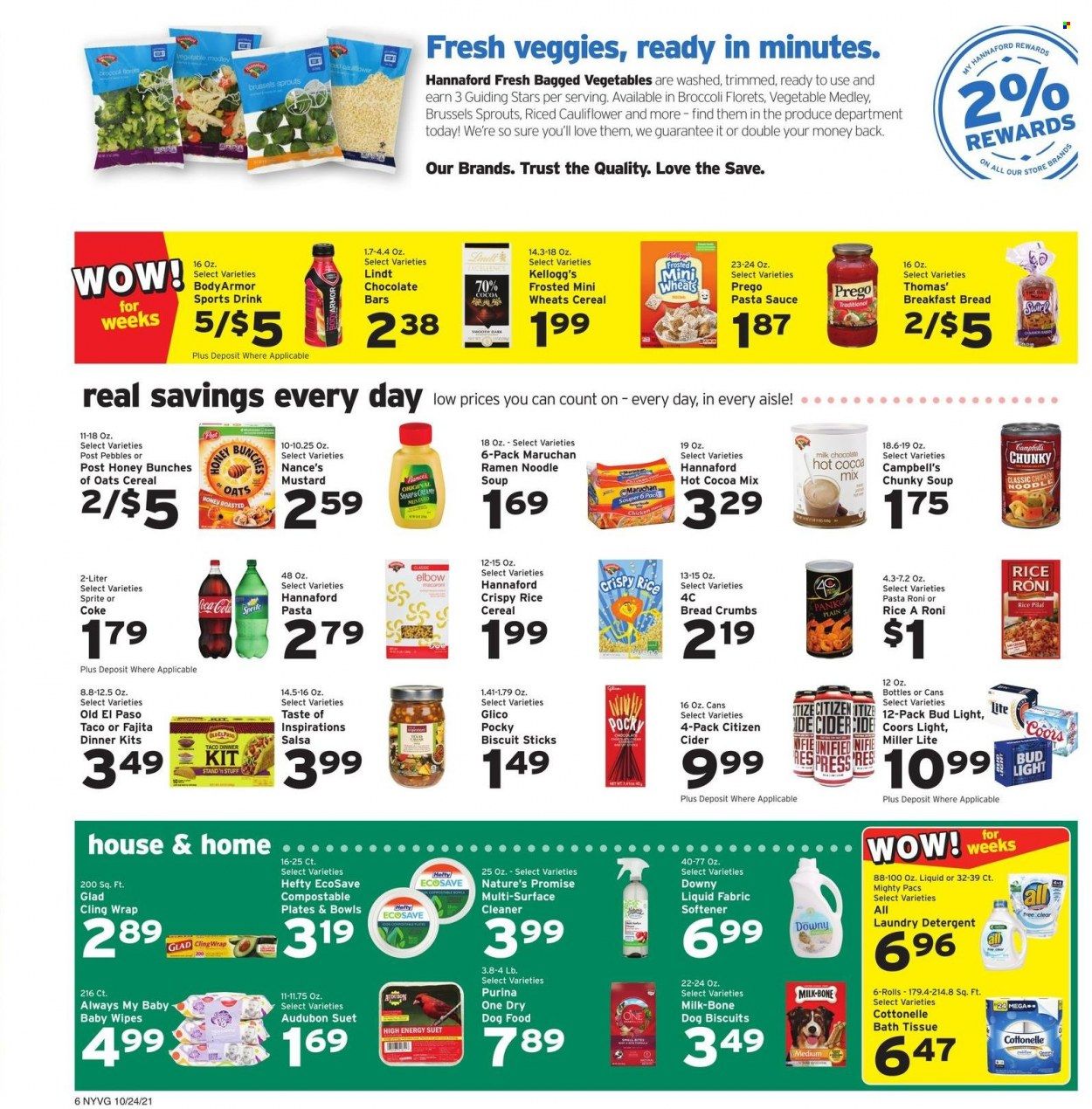 Hannaford (NY) Weekly Ad Flyer October 25 to November 1
