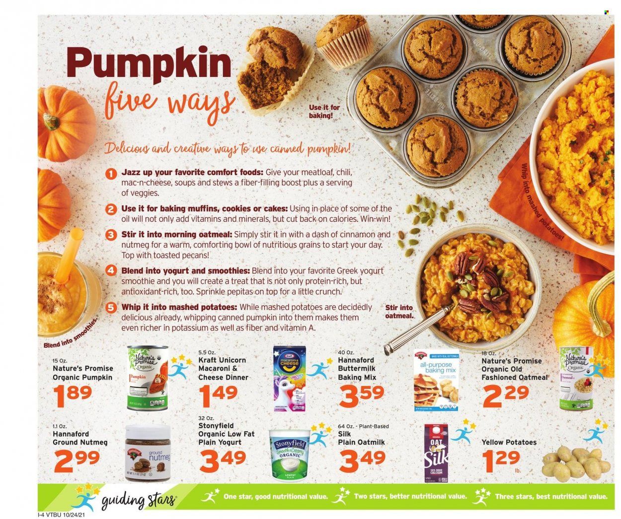 Hannaford (VT) Weekly Ad Flyer October 25 to November 1