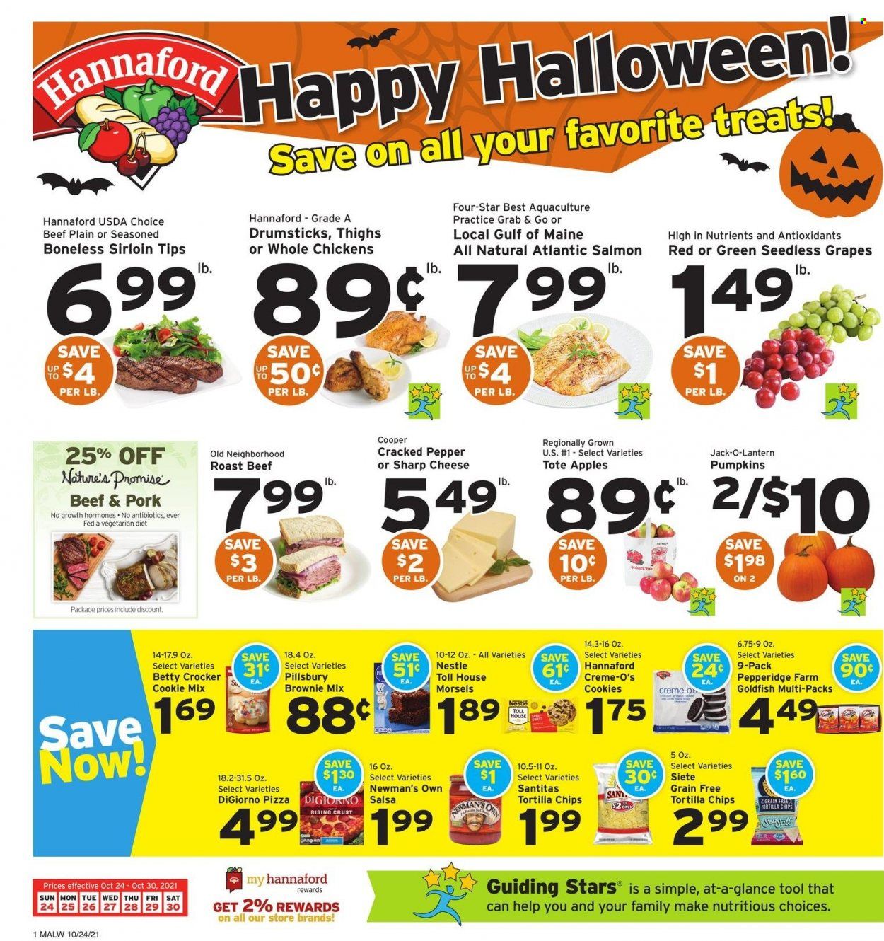 Hannaford (MA) Weekly Ad Flyer October 25 to November 1